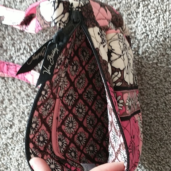 Vera Bradley Tea Garden Little Hipster Shoulder Bag - Picture 4 of 5